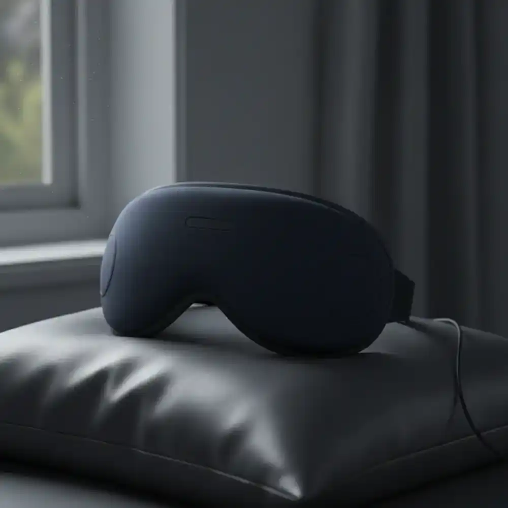 Bluetooth sensory isolation sleep mask
